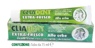 CLIADENT DENTIFRICIO ALITO FRESCO ALLE ERBE 75 ML - dottorbianchi.it