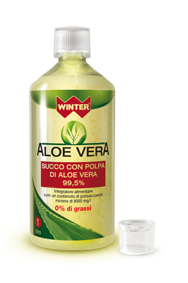WINTER ALOE VERA SUCCO E POLPA 1 LITRO - dottorbianchi.it