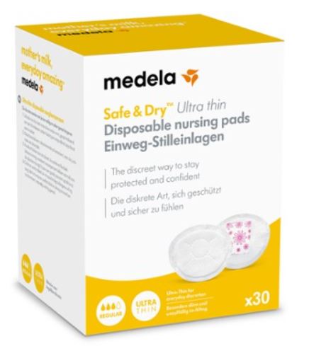 SAFE & DRY COPPETTA ASSORBILATTE ULTRA THIN 30 PEZZI - dottorbianchi.it