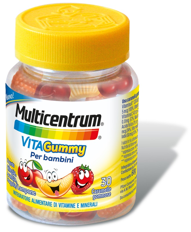 MULTICENTRUM VITAGUMMY 30 CARAMELLE GOMMOSE - dottorbianchi.it