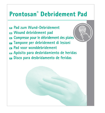TAMPONE STERILE MONOUSO PRONTOSAN DEBRIDEMENT PAD IN POLIESTERE/POLIPROPILENE ASSORBENTE SPESSORE 3 MM SUPERFICIE 74,75 CMQ MISURA 9X13 CM 3 PEZZI - dottorbianchi.it