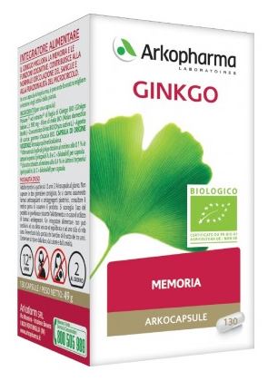 ARKO CAPSULE GINKGO BIO 45 CAPSULE - dottorbianchi.it