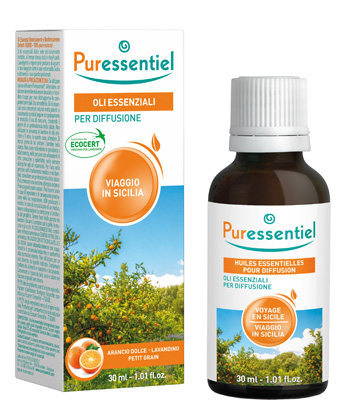 PURESSENTIEL MISCELA DIFFUSIONE VIAGGIO SICILIA 30 ML - dottorbianchi.it