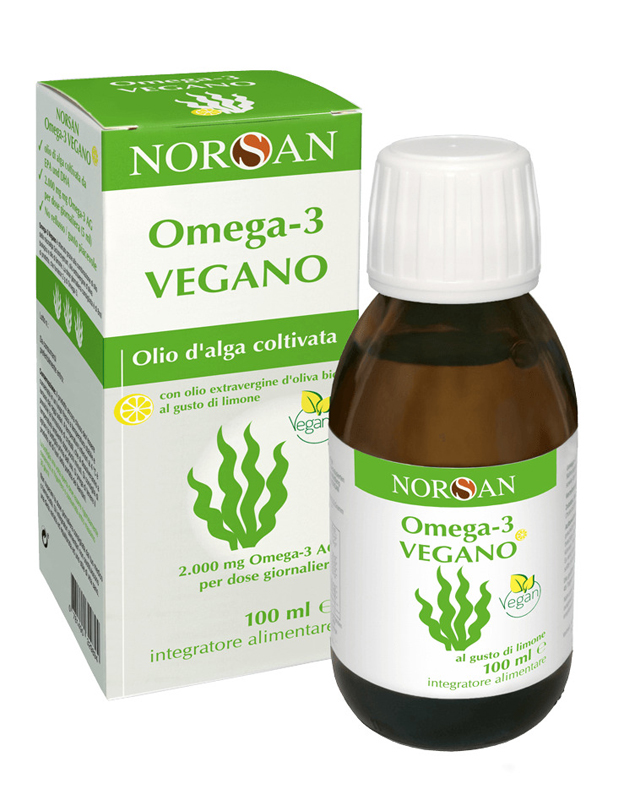 NORSAN OMEGA 3 VEGANO 100 ML AL GUSTO DI LIMONE - dottorbianchi.it