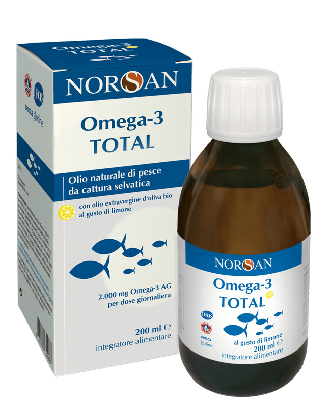 NORSAN OMEGA 3 TOTAL 200 ML GUSTO LIMONE - dottorbianchi.it