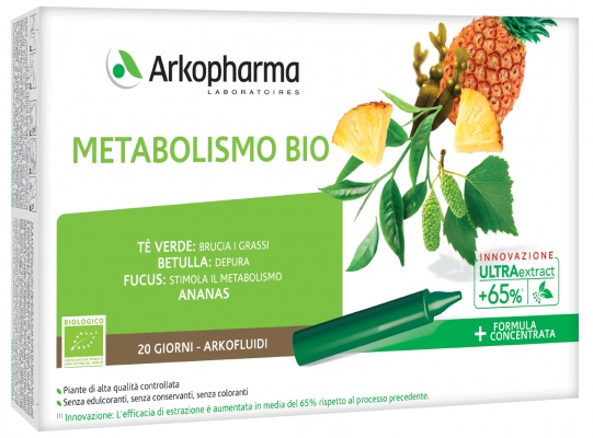 ARKOFLUIDI ULTRA SUONI METABOLISMO BIO 20 FIALE - dottorbianchi.it