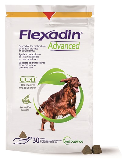 FLEXADIN ADVANCED CANE TUTTE LE TAGLIE 30 TAVOLETTE APPETIBILI - dottorbianchi.it