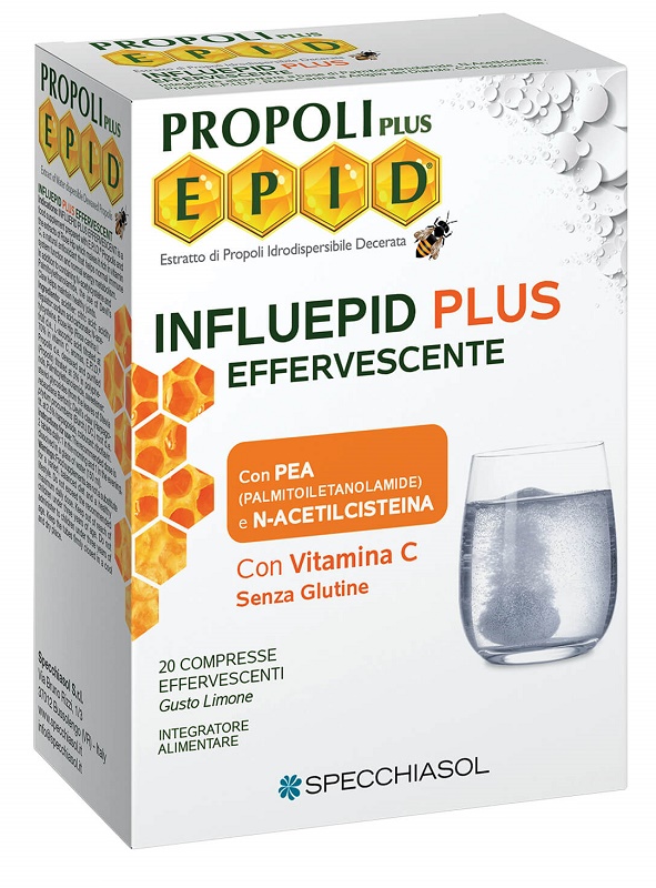 INFLUEPID PLUS EFFERVESCENTE PEA 20 COMPRESSE - dottorbianchi.it