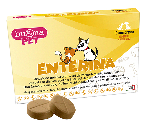 BUONAPET ENTERINA 10 COMPRESSE - dottorbianchi.it
