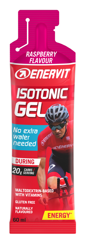 ENERVIT SPORT ISOTONICGEL RASPBERRY 60 ML - dottorbianchi.it
