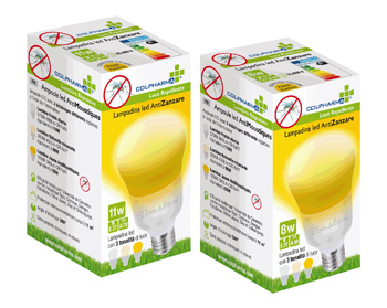 COLPHARMA LAMPADINA LED ANTIZANZARA 11 WATT - dottorbianchi.it