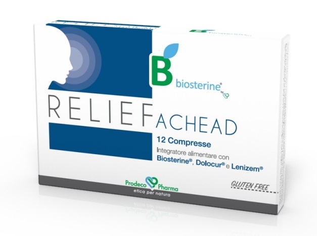 BIOSTERINE RELIEF ACHEAD 12 COMPRESSE - dottorbianchi.it