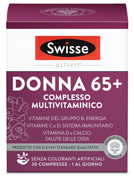 SWISSE DONNA 65+ COMPLESSO MULTIVITAMINICO 30 COMPRESSE - dottorbianchi.it