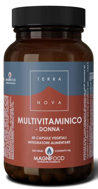 TERRANOVA MULTIVITAMINICO DONNA 50 CAPSULE - dottorbianchi.it