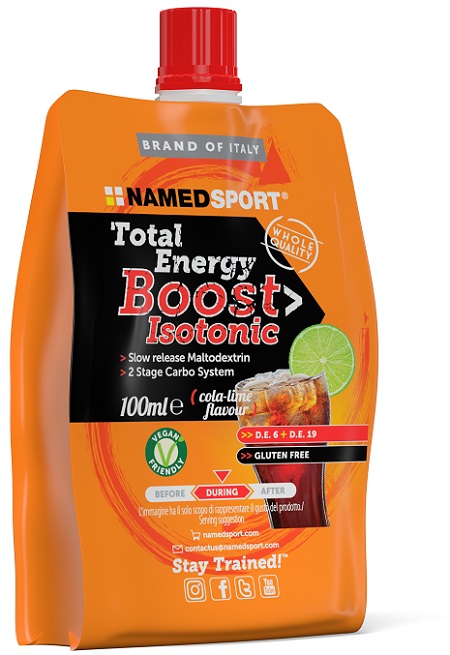 TOTAL ENERGY BOOST ISOTONIC COLA/LIME 100 ML - dottorbianchi.it