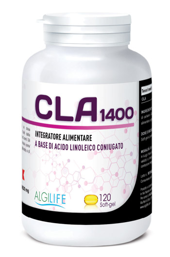 CLA 1400 ACIDO LINOLEICO CONIUGATO 120 SOFT GEL - dottorbianchi.it