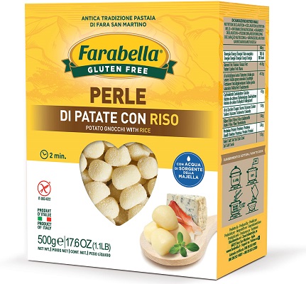 FARABELLA PERLE PATATE RISO 500 G - dottorbianchi.it