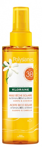 KLORANE OLIO SECCO SOLARE SPF 30 CORPO/CAPELLI 200 ML - dottorbianchi.it