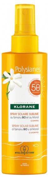 KLORANE SPRAY SOLARE SUBLIME SPF 50 CORPO 200 ML - dottorbianchi.it