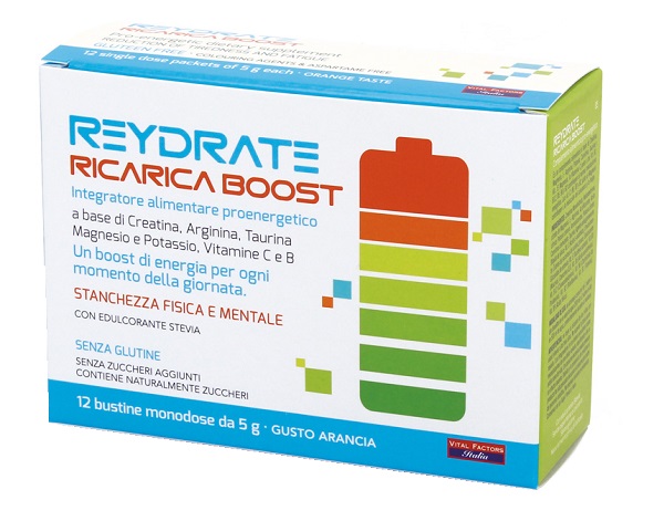 REYDRATE RICARICA BOOST 12 BUSTINE - dottorbianchi.it