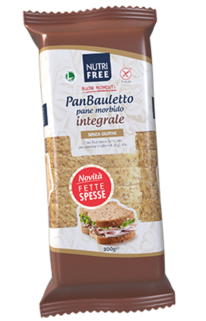 NUTRIFREE PANBAULETTO INTEGRALE 300 G - dottorbianchi.it