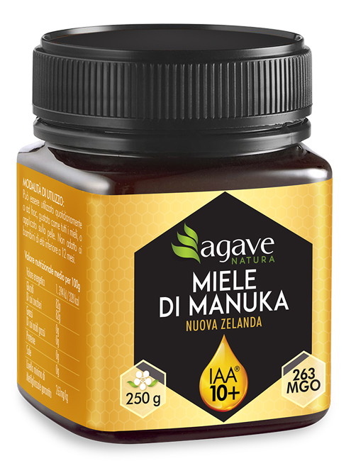 AGAVE NATURA MANUKA IAA 10+ 250 G - dottorbianchi.it