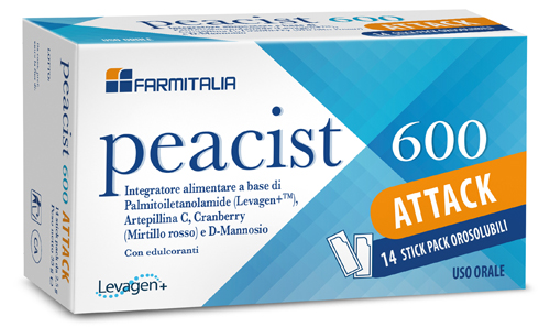 PEACIST 600 ATTACK 14 STICK PACK OROSOLUBILI - dottorbianchi.it