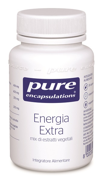 PURE ENCAPSULATIONS ENERGY EXTRA 30 CAPSULE - dottorbianchi.it