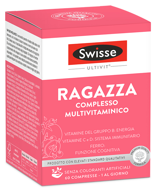 SWISSE MULTIVITAMINICO RAGAZZA 60 COMPRESSE - dottorbianchi.it