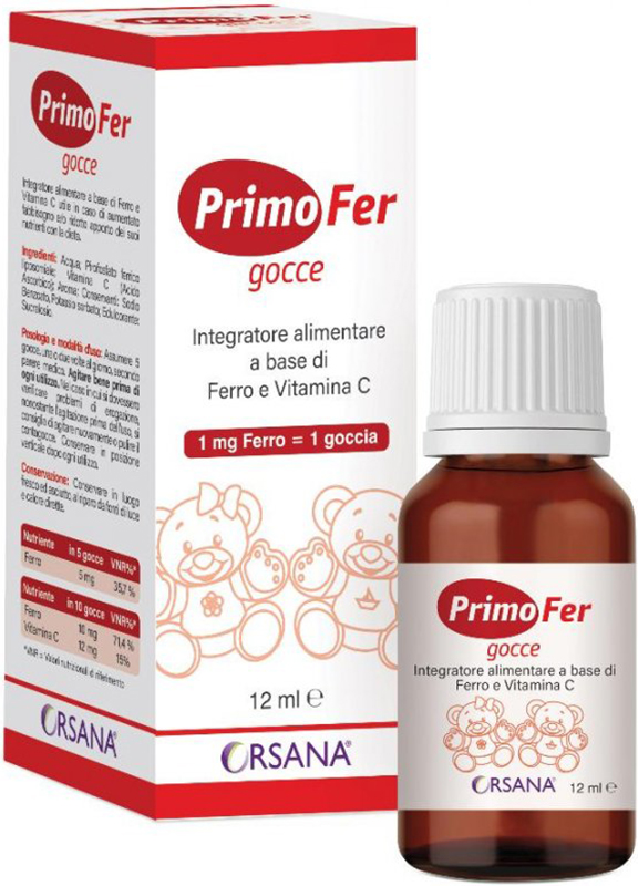 PRIMOFER GOCCE 12 ML - dottorbianchi.it