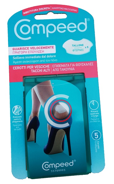 CEROTTO COMPEED VESCICHE TACCHI ALTI 5 PEZZI - dottorbianchi.it