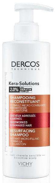 DERCOS TECHNIQUE KERASOL SHAMPOO RISTRUTTURANTE 250 ML - dottorbianchi.it