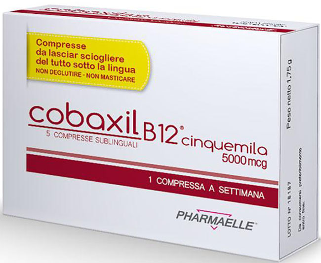 COBAXIL B12 5000MCG 5 COMPRESSE SUBLINGUALI - dottorbianchi.it
