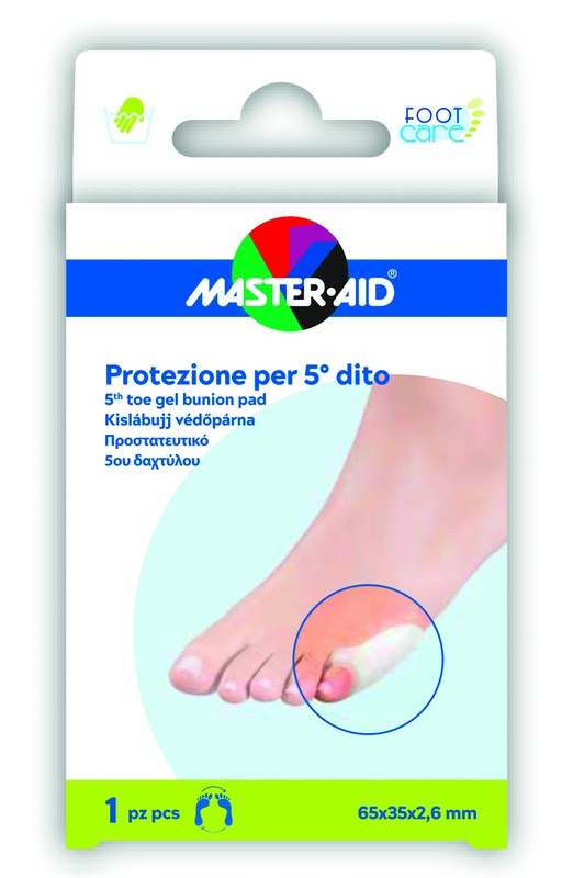 MASTER-AID FOOT CARE PROTEZIONE GEL 5 DITO 1 PEZZO - dottorbianchi.it