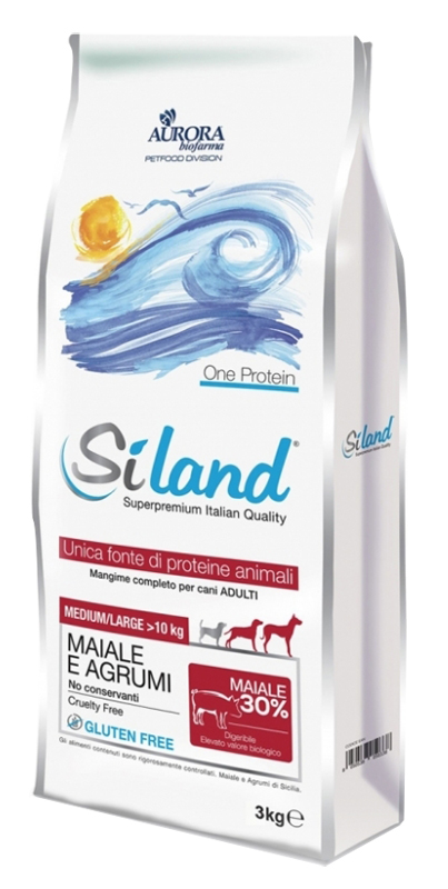 SILAND ADULT MEDIUM/LARGE MAIALE/AGRUMI 3 KG - dottorbianchi.it