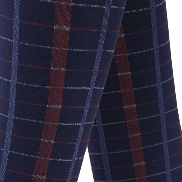 SCOTTISH KNEE-HIGH 100 UNISEX GAMBALETTO FANTASIA BLU NAVY S - dottorbianchi.it