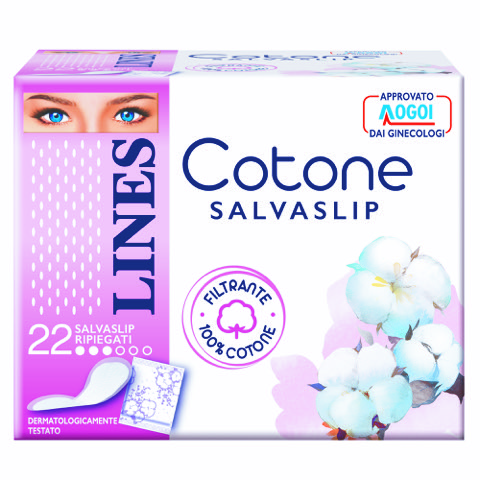 LINES COTONE PROTEGGISLIP RIP 22 PEZZI - dottorbianchi.it