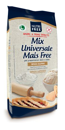 NUTRIFREE MIX UNIVERSALE MAIS FREE PREPARAZIONI DOLCI E SALATE 800 G - dottorbianchi.it