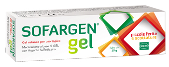MEDICAZIONE IN GEL SOFARGEN TUBO 25 G - dottorbianchi.it