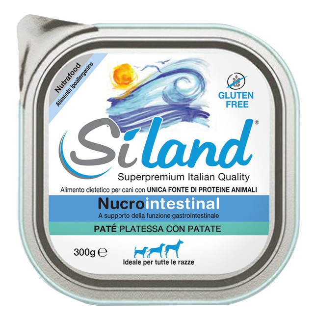 SILAND NUCROINTESTINAL UMIDO CANE PLATESSA/PATATA 300 G - dottorbianchi.it