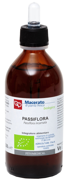 TINTURA MADRE PASSIFLORA BIO 200 ML - dottorbianchi.it