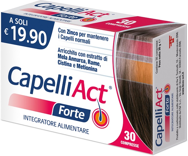 CAPELLI ACT FORTE 30 COMPRESSE - dottorbianchi.it