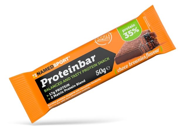 PROTEINBAR CHOCO BROWNIE BARRETTA 50 G - dottorbianchi.it