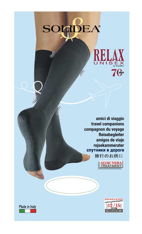 RELAX UNISEX 70 PUNTA APERTA ANTRACITE S - dottorbianchi.it