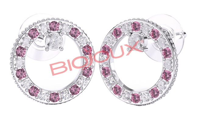 ORECCHINO STERILE BJT718 STS LITTLE PRINCESS - dottorbianchi.it