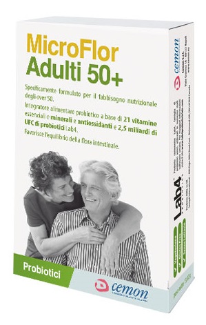 MICROFLOR ADULTI 50+ 30 CAPSULE - dottorbianchi.it