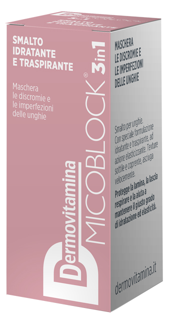 DERMOVITAMINA MICOBLOCK 3 IN 1 SMALTO IDRATANTE E TRASPIRANTE NUDE 5 ML - dottorbianchi.it