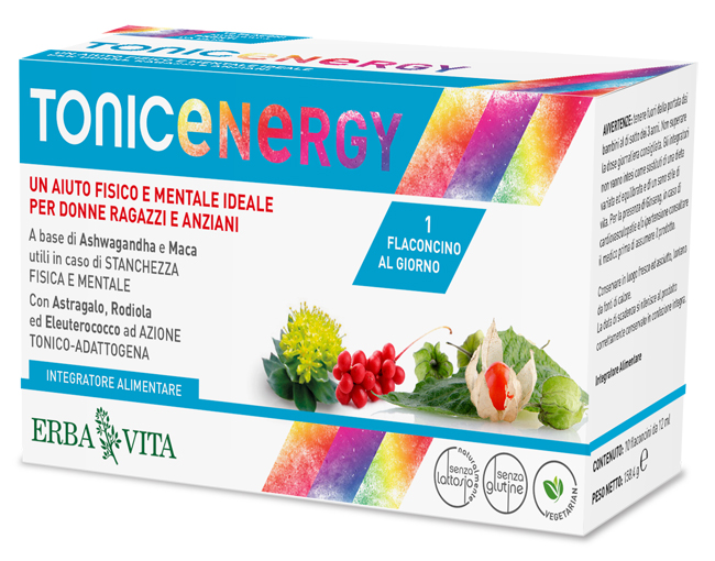 TONIC ENERGY 10 FLACONCINI DA 12 ML - dottorbianchi.it