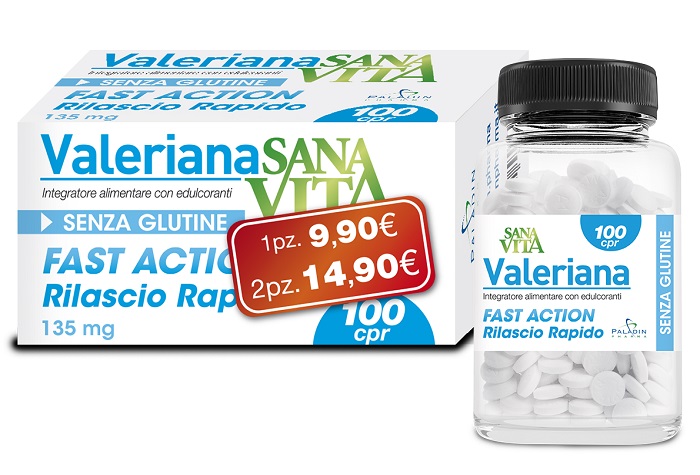 SANAVITA VALERIANA 100 COMPRESSE - dottorbianchi.it