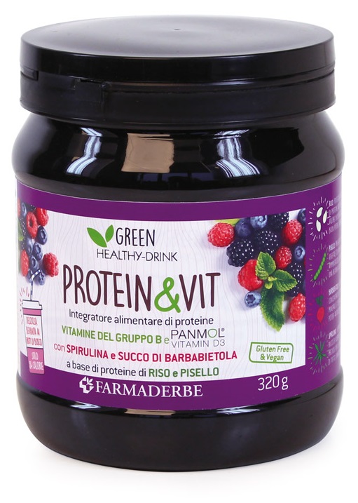 PROTEIN & VIT FRUTTI DI BOSCO 320 G - dottorbianchi.it
